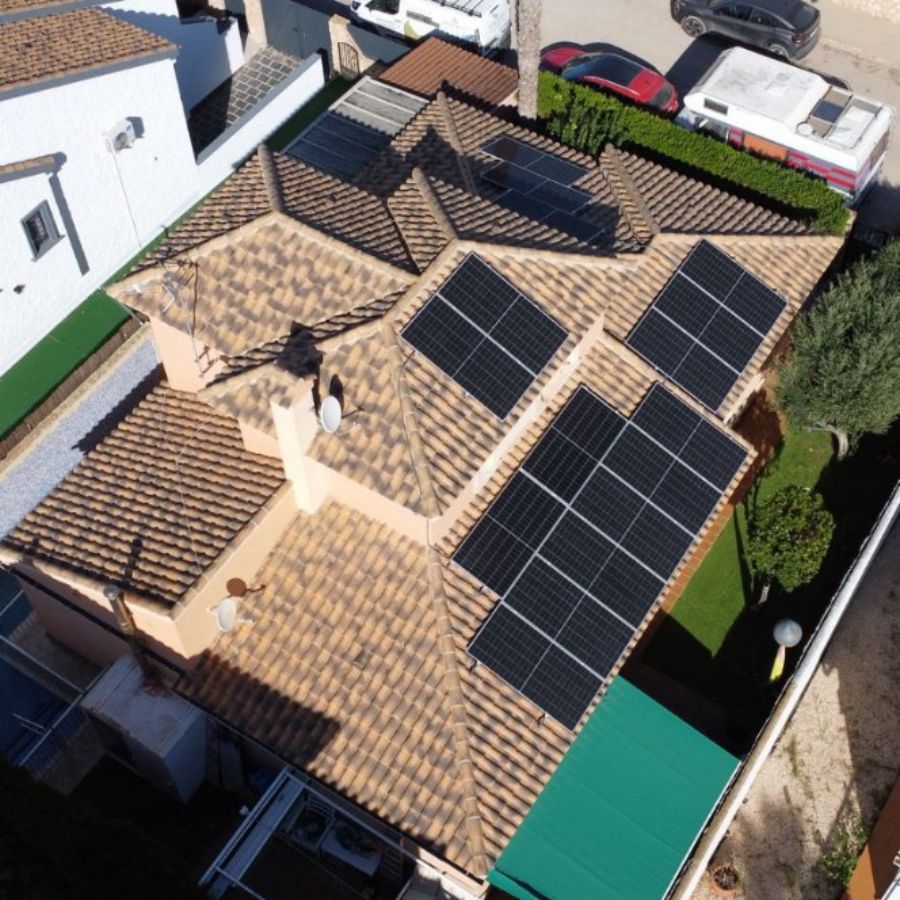 Instalación de placas solares en Santiago de la Ribera - Murcia - Services Energía