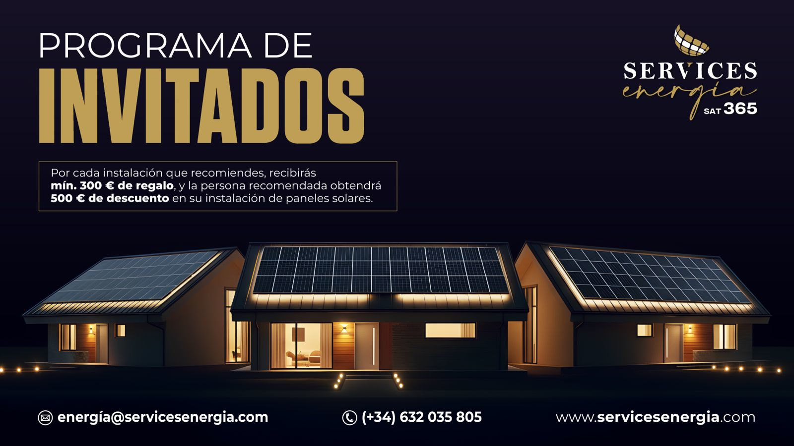 Promoción de placas solares en Murcia y Alicante - Energía Fotovoltaica Solar - Services Energía