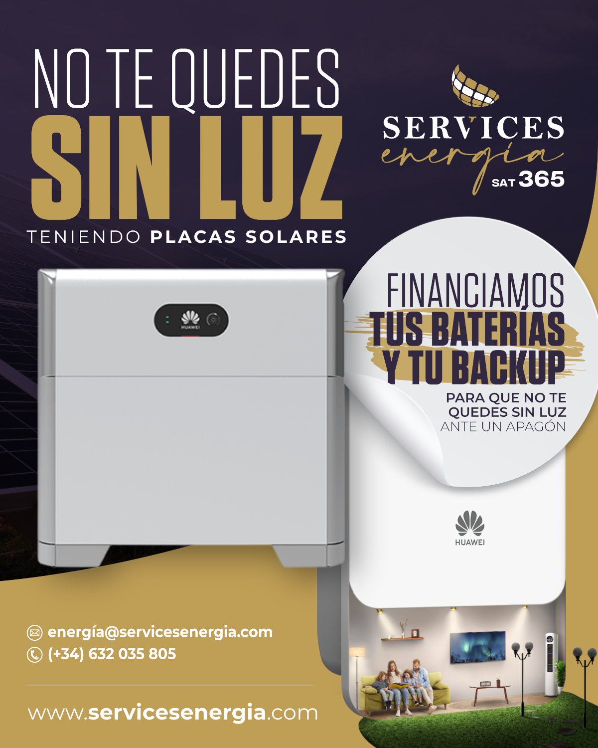 Promociones baterías placas solares en español