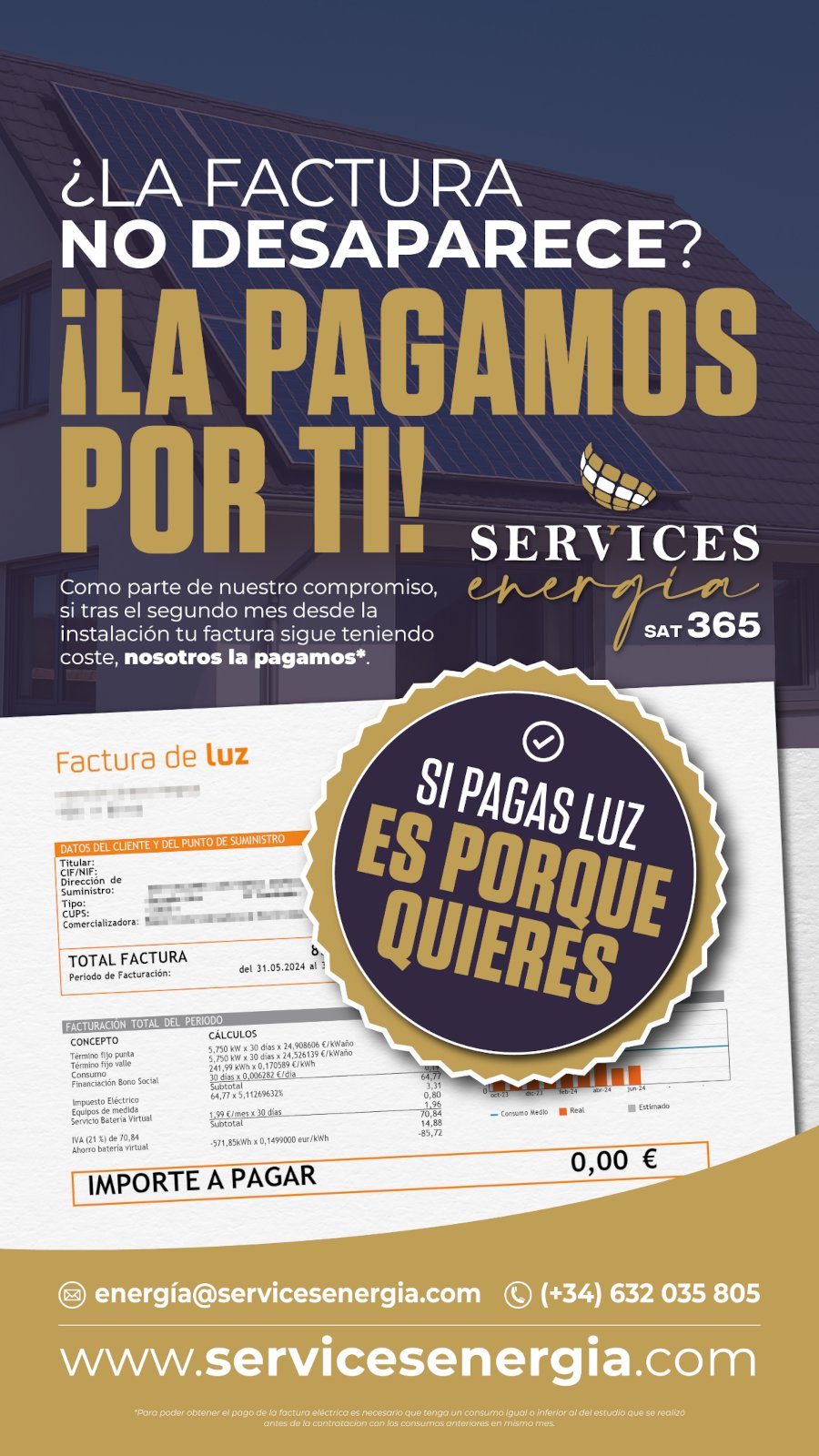 Promociones pago factura luz dos meses en español