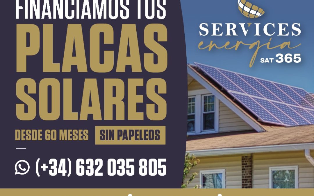 ¿Quieres placas solares pero te frena el precio? Ahora puedes financiarlas sin complicaciones